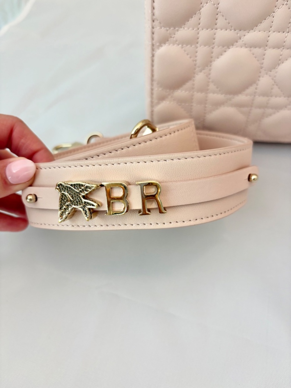 ABC Small Christian Dior Pink Lambskin Bag – Authentic Luxury Icon - Picture 5 of 17